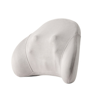 Waist massage pillow car back neck hot compress lumbar spine massager shoulder neck cervical spine massager wholesale