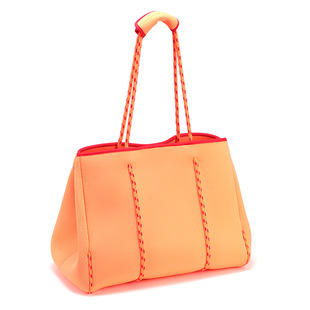 Cross-border Casual Diving Material Beach Bag Punched Mother-in-law Bag Satchel Bucket Bag Large Capacity Diving Material Beach Bag