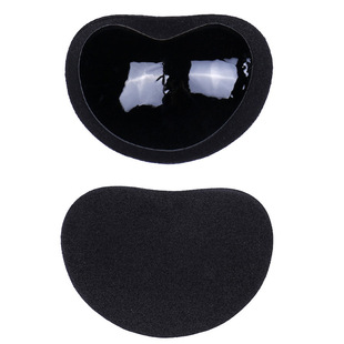 Self-adhesive chest pad thickened triangle cup sponge chest pad insert small chest bikini swimsuit push up enlarged chest pad