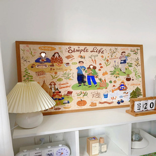 Jigsaw Puzzle Framed 0 Pieces 500 Pieces 75X50 Frame 70X50 Picture Frame Framed Photo Frame Outer Frame
