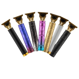 Cross-border t9 electric clipper hair clipper household plastic dragon and phoenix Buddha head professional carving electric clipper oil head electric clipper