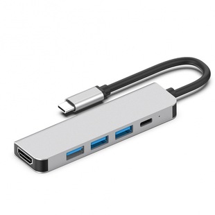 Type-c Алюминиевый сплав док-станция 3.0USB делитель 100 Migu сетевой порт концентратор HUB компьютер расширения док