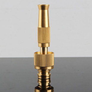 Factory direct supply household 4 points 16 water pipe network red bubble shell car wash water gun copper plated direct injection adjustable direct plug water gun