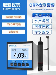 Joint measurement online pH meter detector controller industrial water quality test ORP value electrode probe explosion-proof sensor