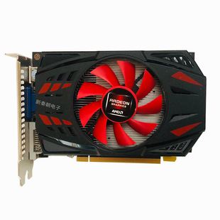 HD6770 4G видеокарта AMD Game LOL настольный компьютер HD7670 с одним дисплеем, большая емкость, обновление, двойной экран