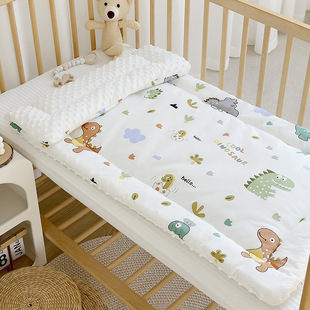 Newborn baby bed mattress kindergarten baby bedding children's bed mattress pure cotton washable nap mat