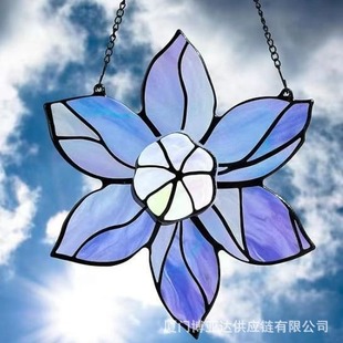 Cross-border explosions Amazon hot-selling light catcher acrylic window wall decoration pendant custom DIY pendant