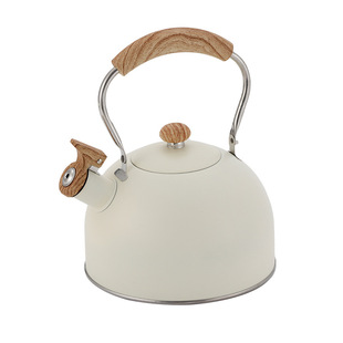 2.5 litres of cross-border new induction cooker coal-fired gas universal stainless steel kettle rice white stainless steel whistle kettle