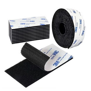 Manufacturer Customized 3m Velcro Double-Sided Adhesive Car Digital Fixed Adhesive Buckle 3m Adhesive Velcro