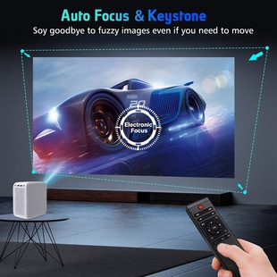Foreign Trade Ultra HD Android Projector Home 1080PTV Projector Portable Home Theater Mobile Phone Projection
