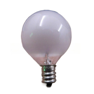 G50 small screw E12 outlet voltage 120V ordinary incandescent spherical US-Japan transparent frosted led bulb