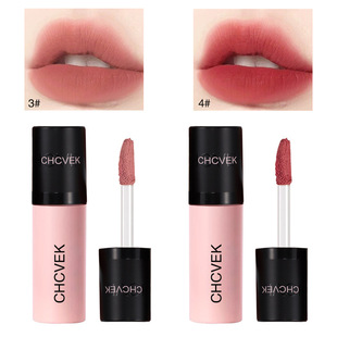 Shake the sound fast hand cross-border CHCVEK powder ink return lip mud matte matte not easy to stick cup lip glaze velvet lipstick