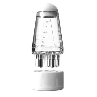 Mino scalp applicator head dil 1ml ball massage hair growth liquid guide hair combing essential oil applicator