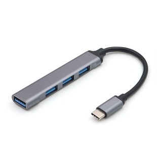 Черный USB-расширение док-станции Type-c USB3.0 многофункциональный 4-в-1 HUB компьютерный разветвитель