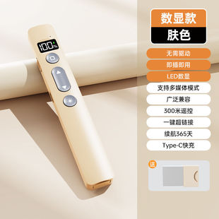 B1X cross-border 2024 new factory new page turning pen PPT remote control multimedia rechargeable digital display page turning pen
