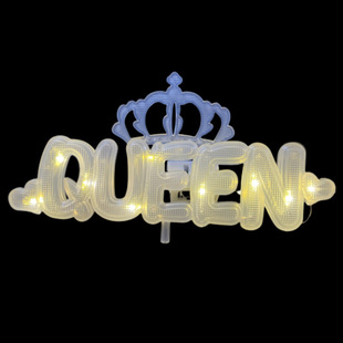 LOVE Confession Light BABY 520 Decorative Letter Light MOM Cake Light 1314 Queen Solar Firefly Light