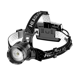 Cross-border white laser LED headlamp strong light charging super bright night fishing to catch the sea with induction head-mounted lighting wholesale