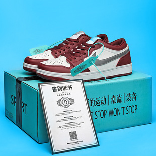 Putian Aj Men's Shoes Guo Ailun Low-top Casual Air Force One Men's sneaker Summer Black and Purple Aj1 Couple's Shoes