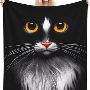 Кошка одеяло Домашняя кошка фланелевое одеяло одеяло для кондиционирования воздуха Amazon Офисное одеяло для сна одеяло фланцевое одеяло через границу