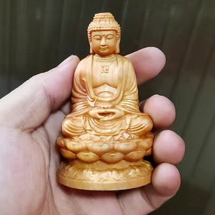 Taihang Yaibai Западная три священные башни Рулай Будда резьба по дереву Гуаньинь Бодхисаттва