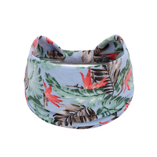 Bohemian Women Wide Cotton Elastic Hair Bands Headwear Sports Hairband Antiperspirant Sweat Cotton Headband Hair Band Turban