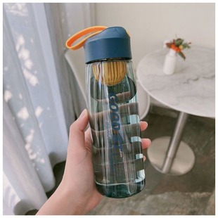 3S31 Wholesale Fitness Sports Water Cup Portable Simple Water Bottle for Men and Women Students Large Capacity Drop-proof Water Kettle Tea Compartment