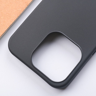 Suitable for iPhone15Plus/Pro Max Full Frosted Phone Case TPU Leather Case Material Apple 15 Soft Case