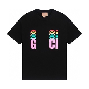 The right version of the ancient best selling classic short sleeve T-shirt 260G heavy cotton men's and women's crew neck T-shirt jacket tide