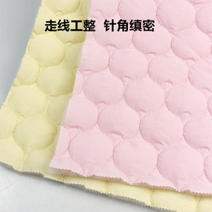 Quilting embroidery quilting cotton quilting embroidery fabric 5cm gourd flower clip cotton cloud bag clothing jacquard fabric