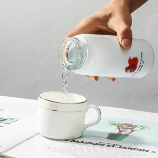 Creative water cup high color value U Yang cup double glass student couple cup fashion promotional gift cup wholesale