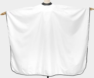 Hair barber cloth silicone collar cloth transparent cloth mobile phone visual cloth cloth cutting cloth waterproof non-stick hair cloth