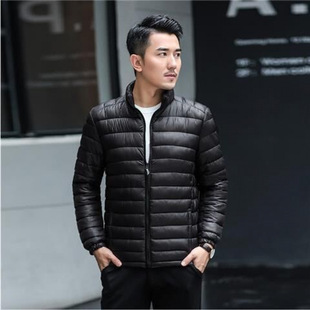 Cotton-padded jacket men's winter clothing light cotton-padded jacket men's young and middle-aged short cotton-padded jacket plus size father's warm coat
