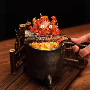Soul of Darkness Heart's Flame Furnace Calcifa Glow Game Surrounding Ornaments Animation Hand-made Model