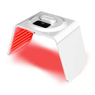 Beauty Salon Folding Red and Blue Spectrometer Hot and Cold Spray Beauty Instrument Acne Removal LED Large Row Light Face Photorejuvenation