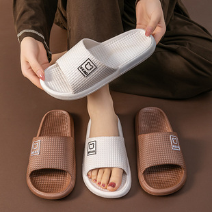 Summer slippers bathroom non-slip wholesale household slippers bathroom bath slippers women non-slip stall slippers