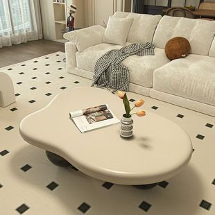 New Black and White Color Clouds Cream Alien Living Room Creative Table Coffee Table Nordic Modern Simple Advanced Home