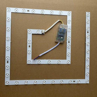 LED wick square lamp garden lamp light source lens rectangular back-shaped patch light source super bright energy-saving lamp magnetic absorption wholesale