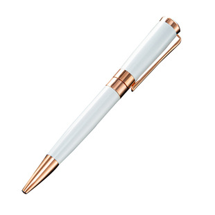 Business Office metal pen new creative advertising metal oily ballpoint pen printing logo rotating ballpoint pen
