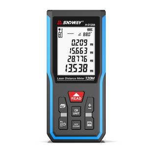 Laser Rangefinder Handheld Infrared Meter Portable Laser Ranging Ruler Rechargeable Rangefinder