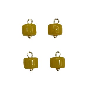 DIY Jewelry Cheongsam Button Imitation Jade Glass Beads Chinese Button National Style Tang Suit Hanfu Shirt Clothing Accessories