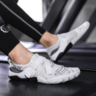 Indoor Fitness Shoes Non-slip Breathable Yoga Shoes Training Shoes Treadmill Special Shoes Soft Sole Exercise Shoes Squat Shoes