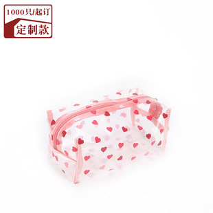 Manufacturer Wholesale Cosmetic Bag Women's Hand Travel Large Capacity Cosmetic Storage Bag Ins Style Transparent Pvc Bag