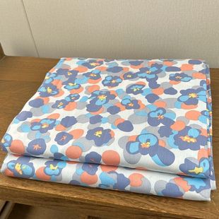Handle 100% Cotton Bed Sheet Twill Pastoral Style Cotton Floral Single Double Fresh and Soft Household Sheets Free Shipping