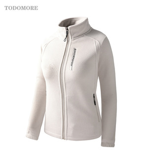 Group Purchase Customized Autumn and Winter Fleece Sweatshirt Jacket Fleece Top Women's Thickeneded Warm Polar Fleece Jacket Men's Outdoor