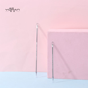 Qihan акне игла Двойная игла длинные и короткие иглы косметические инструменты два пакета Y0372