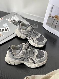 Thick-soled Torre Shoes Women's 2024 Fall/Winter New Student Joker Casual Shoes fleece-lined ins Super Popular sneaker Trendy