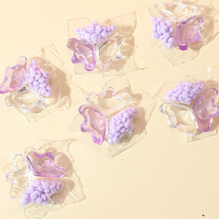 Crown Three-cavity Laundry Beads, Fragrance Beads, Three-in-one Fragrance, Long-lasting Sterilization and Mite Removal, Genuine Laundry Detergent, Washing Ball