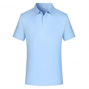 Mulberry silk high-end business polo shirt golf suit custom 7A antibacterial lapel short sleeve T-shirt logo embroidery