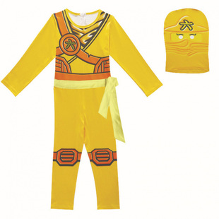 Новый серийный косплей фантомного ниндзя NINJAGO Детский костюм шоу