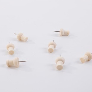 Log I-shaped nail creative cute ins style office culture and education cork board nail art nail wooden drawing nail wholesale